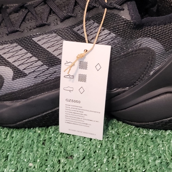 Adidas Impact FLX Tripple Black Low Top Training Sneakers Size 13 Men GZ5050 - Picture 4 of 13